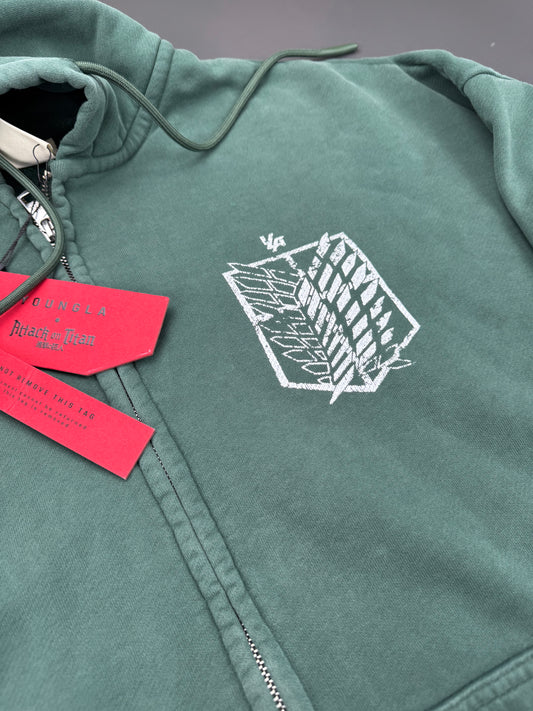 YG AOT HOODIE ZIP UP