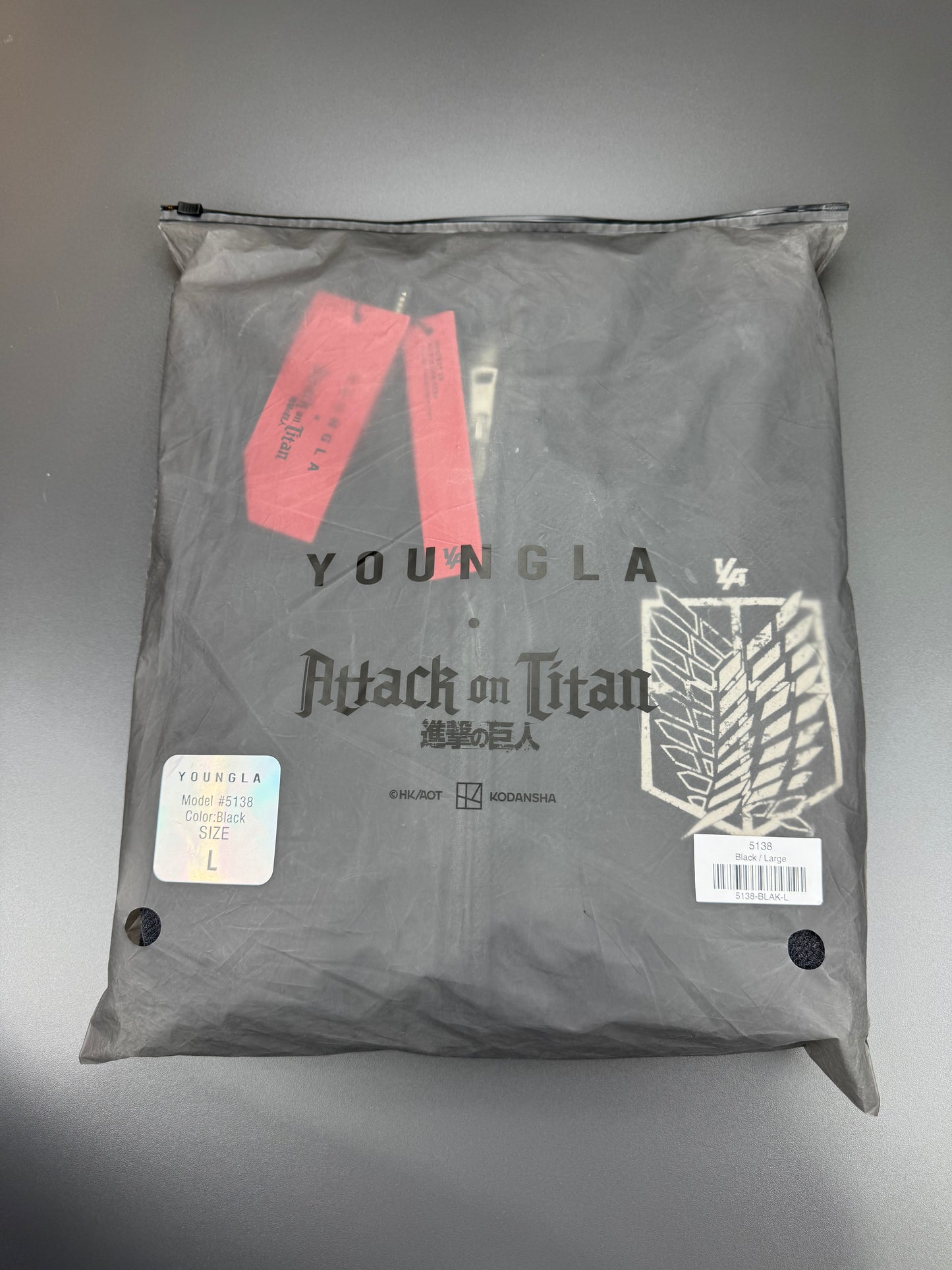 YG AOT ZIP UP HOODIE