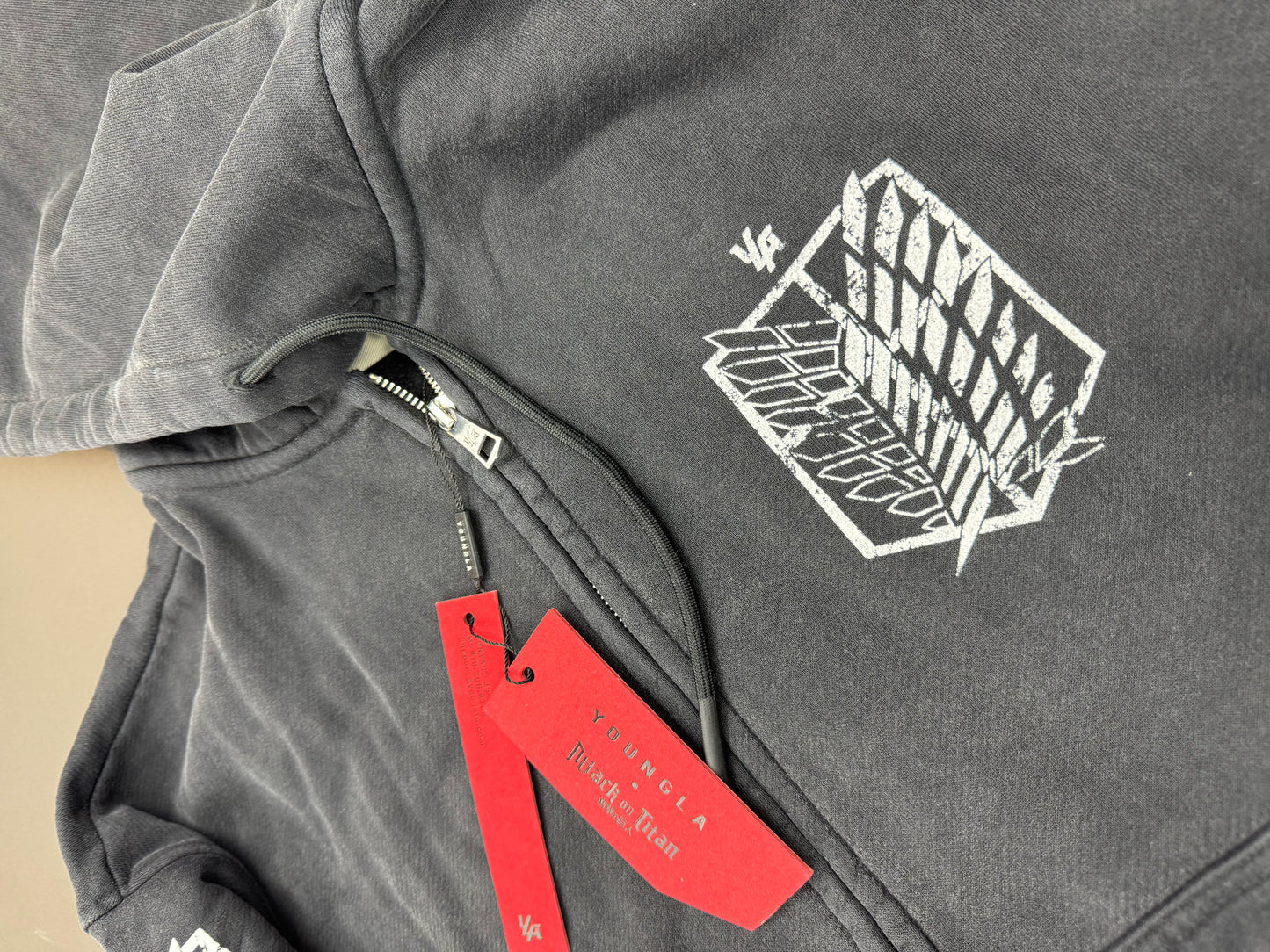 YG AOT ZIP UP HOODIE