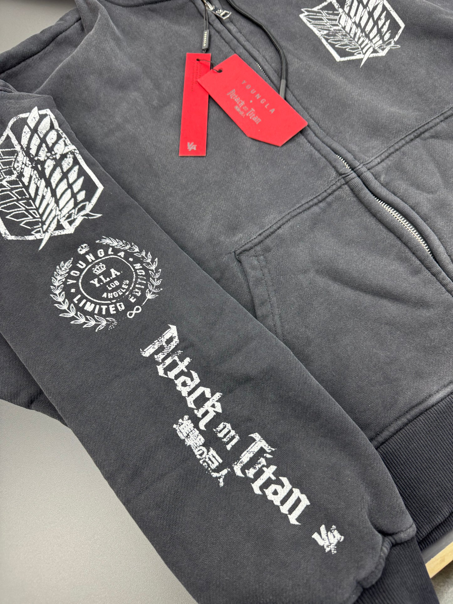 YG AOT ZIP UP HOODIE