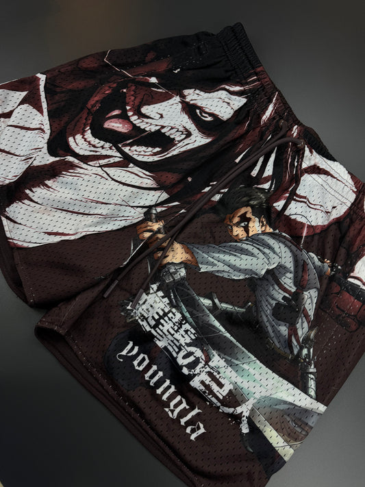 YG AOT SHORT LEVI x EREN