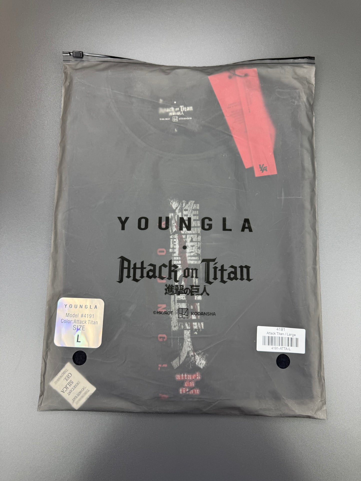 YG AOT T-SHIRT ATTACK TITAN
