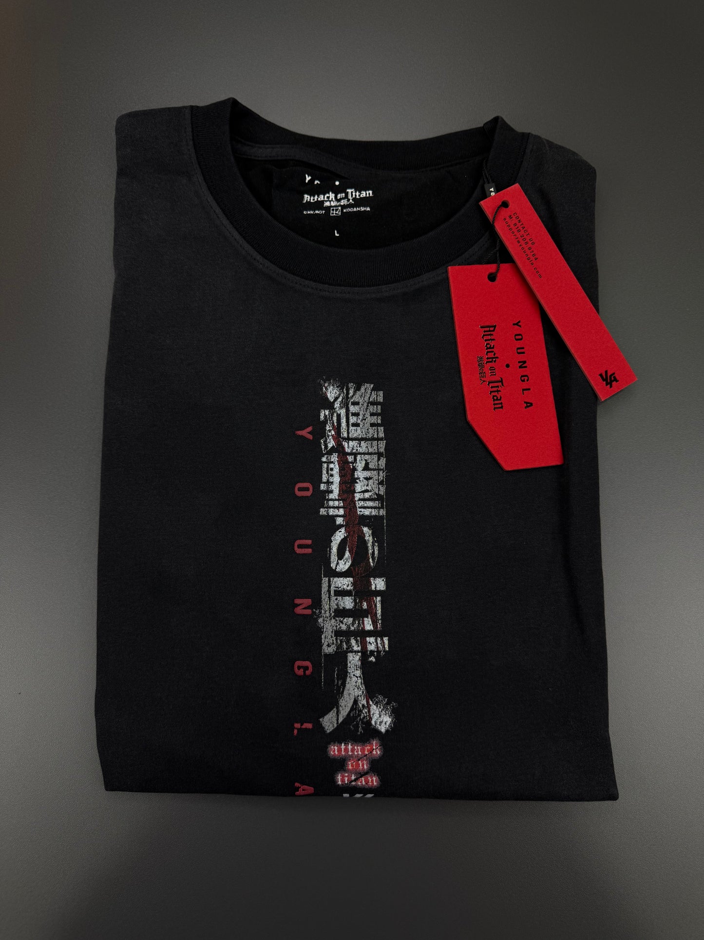 YG AOT T-SHIRT ATTACK TITAN