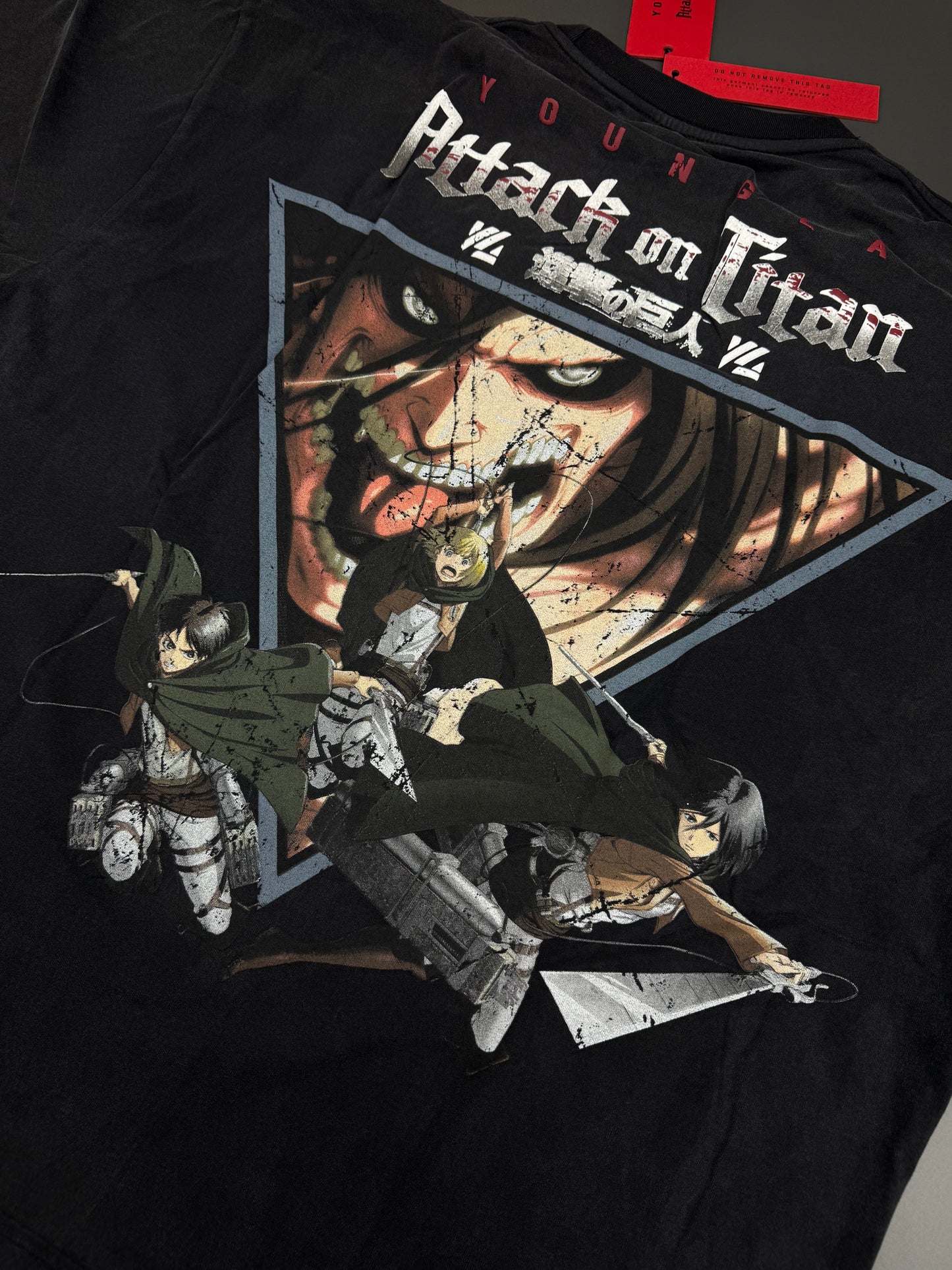 YG AOT T-SHIRT ATTACK TITAN
